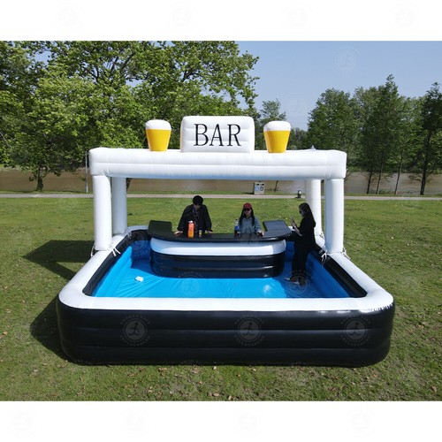 Bar piscina gonfiabile caldo