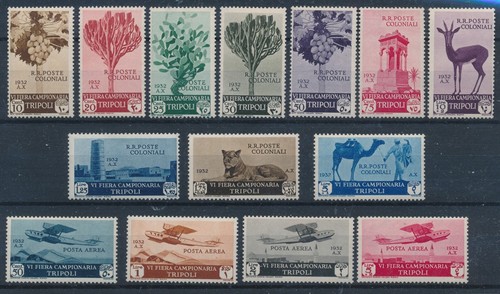 1932 colonie libia - colonie, fiera