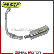 Scarico Completo Arrow Maxi Race Tech Alluminio Kawasaki Versys 650 2007 > 2014