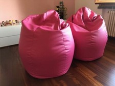 n. 2 sacchi zanotta in pelle