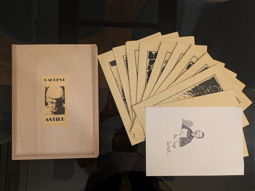 Dessin dédicacé coffret - dessin, +
