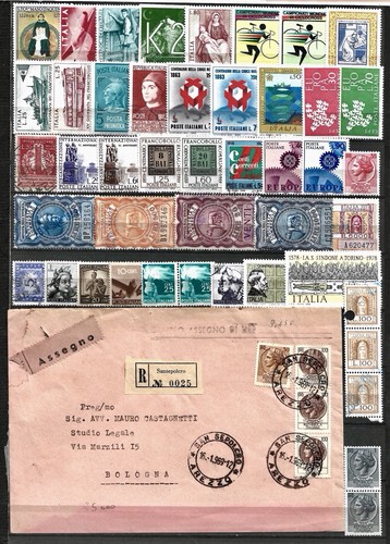 Accumulo lotto francobolli - lotto,