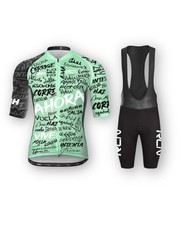 Short-sleeved cycling jersey