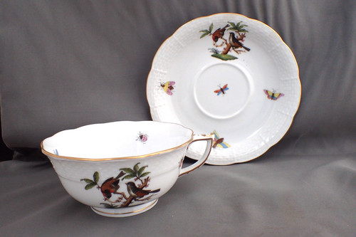 Piattino tazza vintage firmato - vintage,
