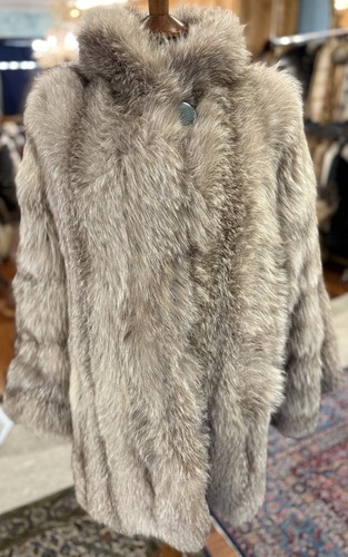 Giaccone pelliccia volpe ambra - volpe,