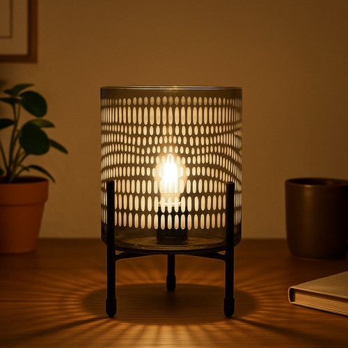 Lampada barile foresta - barile,