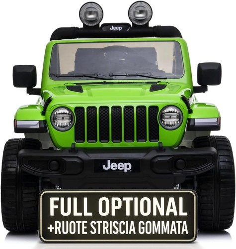 Auto macchina elettrica jeep