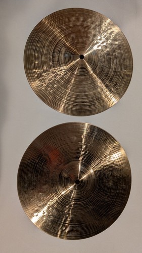 Coppia piatti hat - di, hi-hat