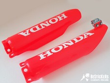 2 ADESIVI PARASTELI steli forcelle HONDA CR 250R 1992 1993 1994 1995 1996 cr250