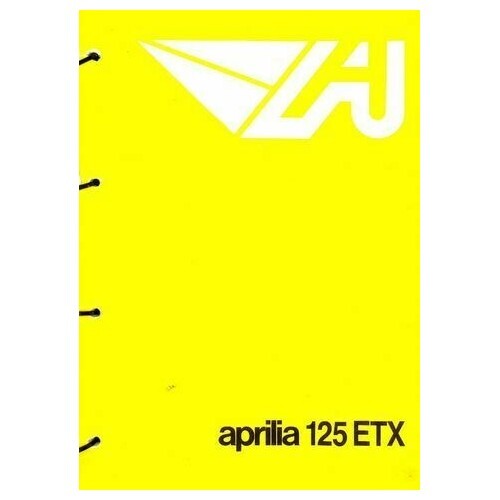 Catalogo ricambi aprilia etx - catalogo,