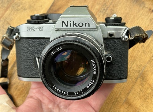 Nikon 1984 fotocamera - fg-20,
