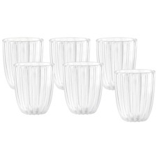 Bicchieri Guzzini Dolcevita (Set di 6) - 100% Plastica Riciclata - Infrangibili,...