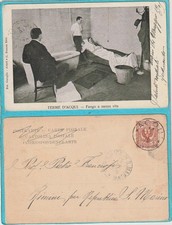 Cartolina  ACQUI TERME  Alessandria  viagg. 1905