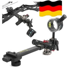 DE Compound Visiera ad Arco 1 Pin 0.019" Micro Fibra Carbonio Tiro con l'Arco Caccia