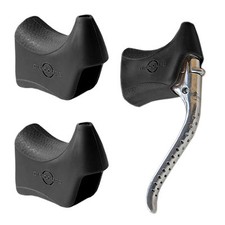 Cappe freno di ricambio nere non aerodinamiche adatte a Weinmann e Shimano 600 Arabeseque