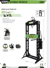 PRESSA DA OFFICINA PROFESSIONALE  DA 20 TONNELLATE  53590 JBM