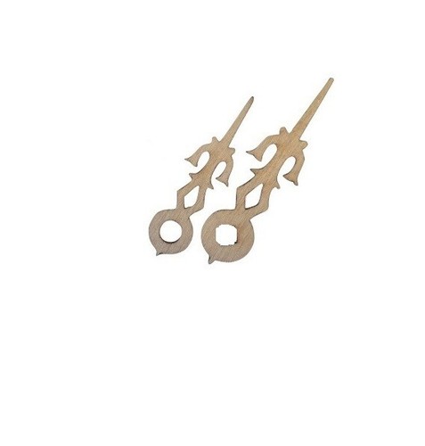 Coppia lancette legno - legno, per