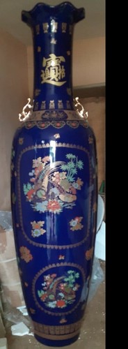 Vaso cinese grande blu 210 - cinese, h