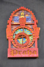 MAGNETE FRIGO FRIDGET MAGNET SOUVENIR PRAGA REPUBBLICA CECA LEGNO