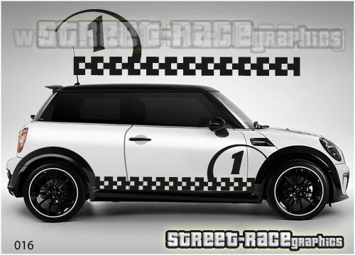 Mini cooper works strisce - s,
