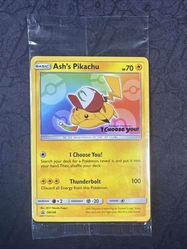 Sigillato ash pikachu sm108 - ash's,