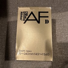Nikon AF Nikkor 75-240 mm zoom