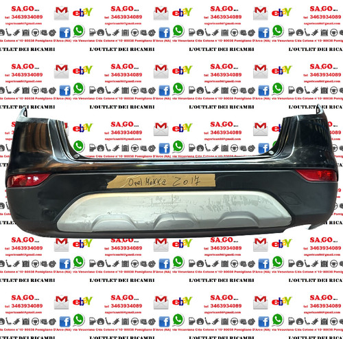 Paraurti posteriore opel mokka - paraurti,