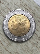 Moneta 500 Lire Italia 1984