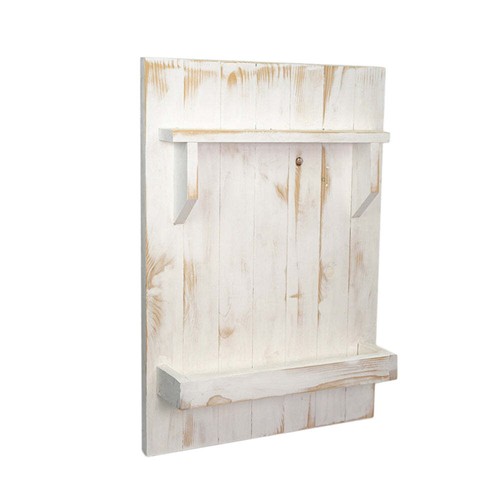 Mensola legno con due - mensola,