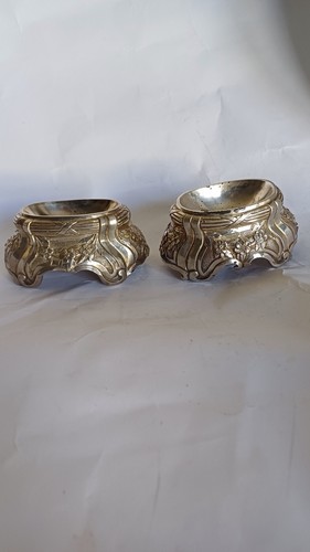 Coppia saliere argento - coppia, di