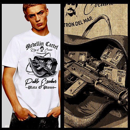Shirt pablo escobar kingpin - t-shirt,