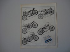 advertising Pubblicità 1970 BARAVELLI PROTAR BENELLI/CZ/HONDA/YAMAHA 250