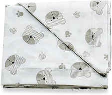 Set 3 Lenzuoline per Lettino Un Puro Cotone (020.1000-005), Color Multicolore, 3