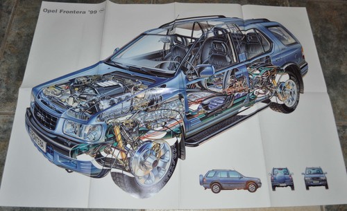 Brochure opel frontera - , 1999