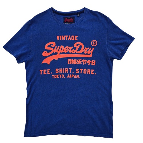 Superdry unisex blue graphic - superdry,