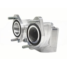 COLLETTORE IN ALLUMINIO FIAT 500/126 CON TESTA MOTORE FIAT PANDA PER CARBURATORE