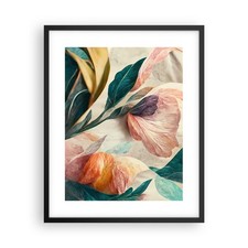 Poster 40x50cm Fiori Vintage