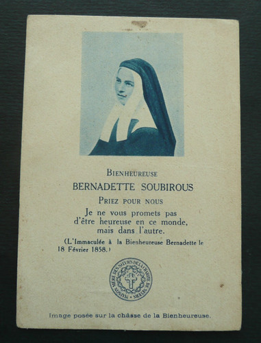 Reliquaire bernadette - reliquaire,