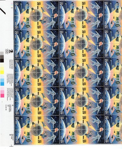 1992 cent space foglio - 1992,