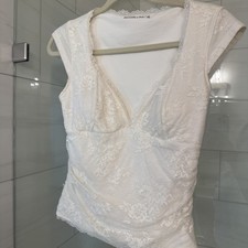 Top donna in pizzo Abercrombie