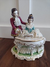 Antica statuina vintage Dresda