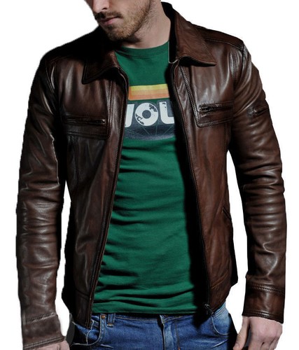 Giacca uomo vera pelle slim - uomo,