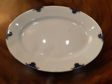 Piatto Ceramica Ovale da Portata. Galvani. Vintage