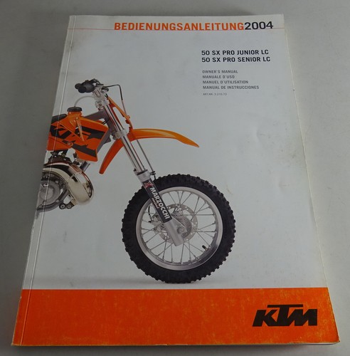 Manuale uso manutenzione ktm - e,