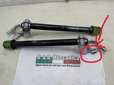 COPPIA MANUBRI SEMIMANUBRI SX DX KAWASAKI GPZ 550 CON DIFETTO VEDI DESCRIZION...