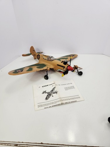 Aereo vintage cox warhawk - vintage, p-40