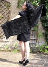 Visone Stola Maglia Sciarpa