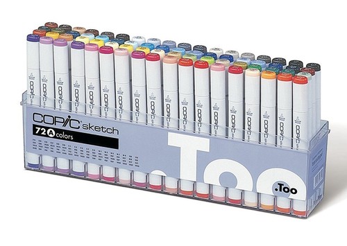Marcatore per schizzi copic - per, 72
