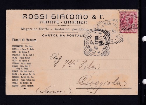Cartolina commerciale carate - cartolina,