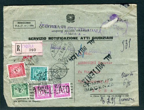 Racc not atti giudiziari - b.,